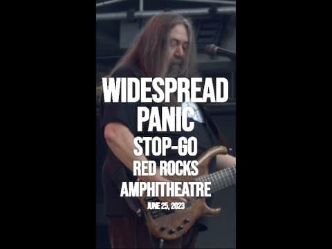 Stop-Go (Live at Red Rocks) #widespreadpanic #redrocks Thumbnail