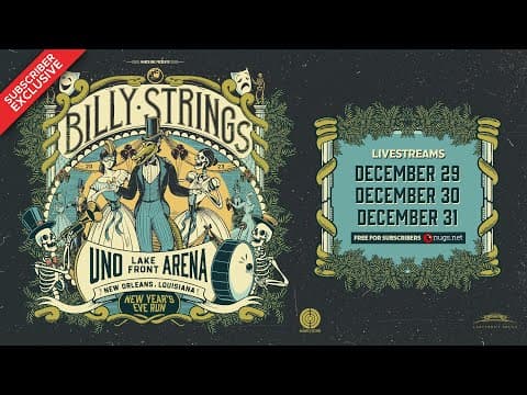 Billy Strings 12/31/23 New Orleans, LA Thumbnail