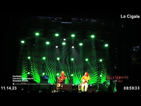 Billy Strings - Dos Banjos (Live at La Cigale, Paris, FR 11/14/23) Thumbnail