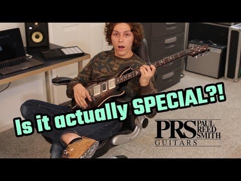 Are PRS Guitars the best electric guitars? Unboxing a PRS guitar and plugging it in... Thumbnail