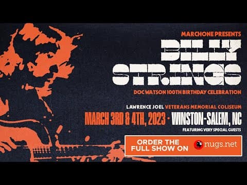 Billy Strings 3/3/2023 Winston-Salem, NC Thumbnail