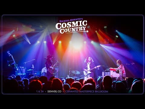 Daniel Donato's Cosmic Country 1/6/2024 Denver, CO (Full Show) Thumbnail