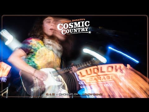 "Faded Lovin'" - Daniel Donato's Cosmic Country - 10/06/2022 Cincinnati, OH Thumbnail